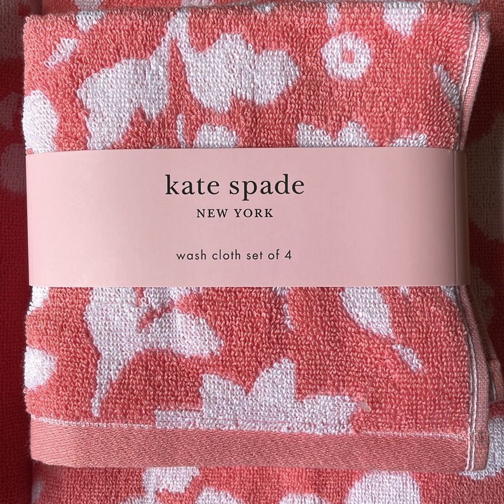 ♠️🎉HP🎉~KATE SPADE ♠️ NEW YORK Beautiful Bath Towel Set 🛀🏻NWT! - Picture 7 of 15